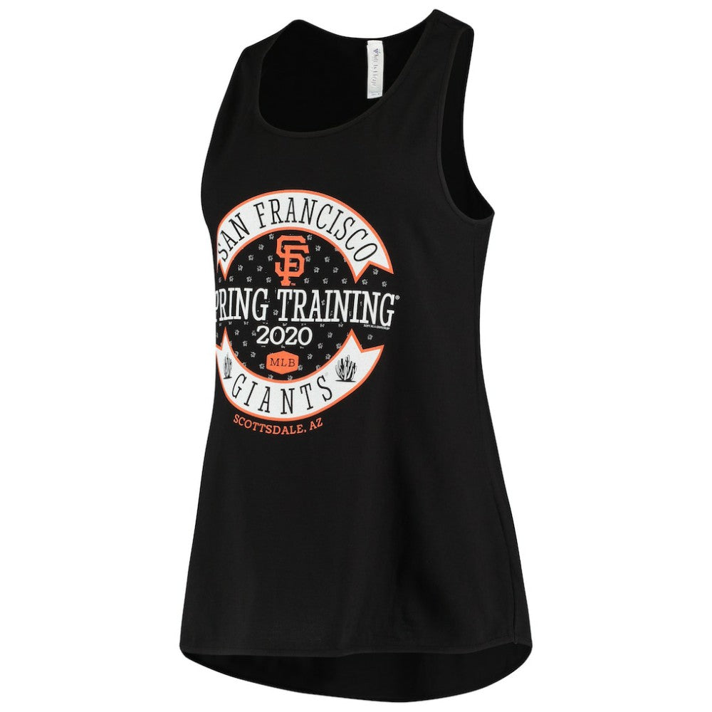 San Francisco Giants Soft as a Grape Women's 2020 Spring Training Circle Tank Top - MLB Tanks