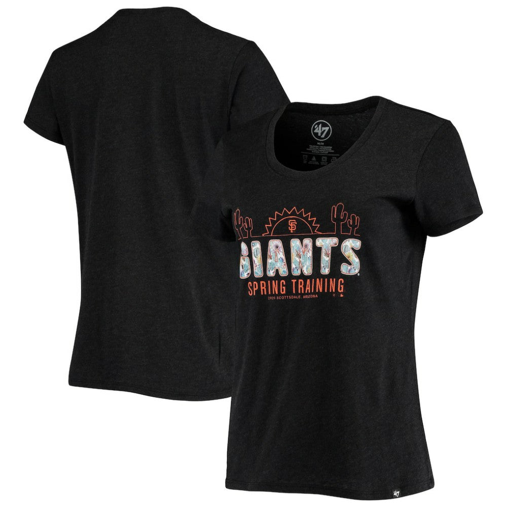 San Francisco Giants '47 Women's Spring Training Floral Fill Club T-Shirt - MLB T-shirts