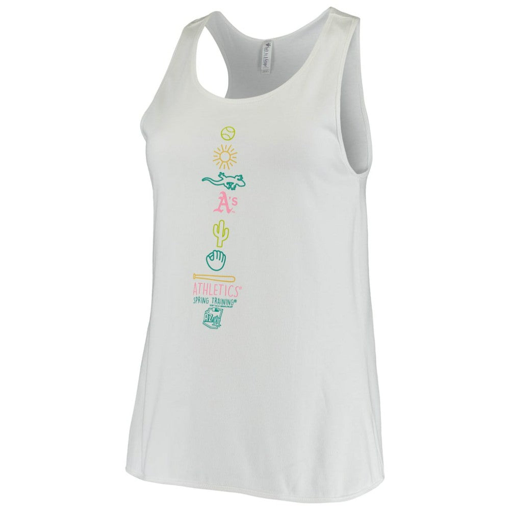 Athletics Soft as a Grape Women's Local Team Lineup Tank Top - MLB Tanks
