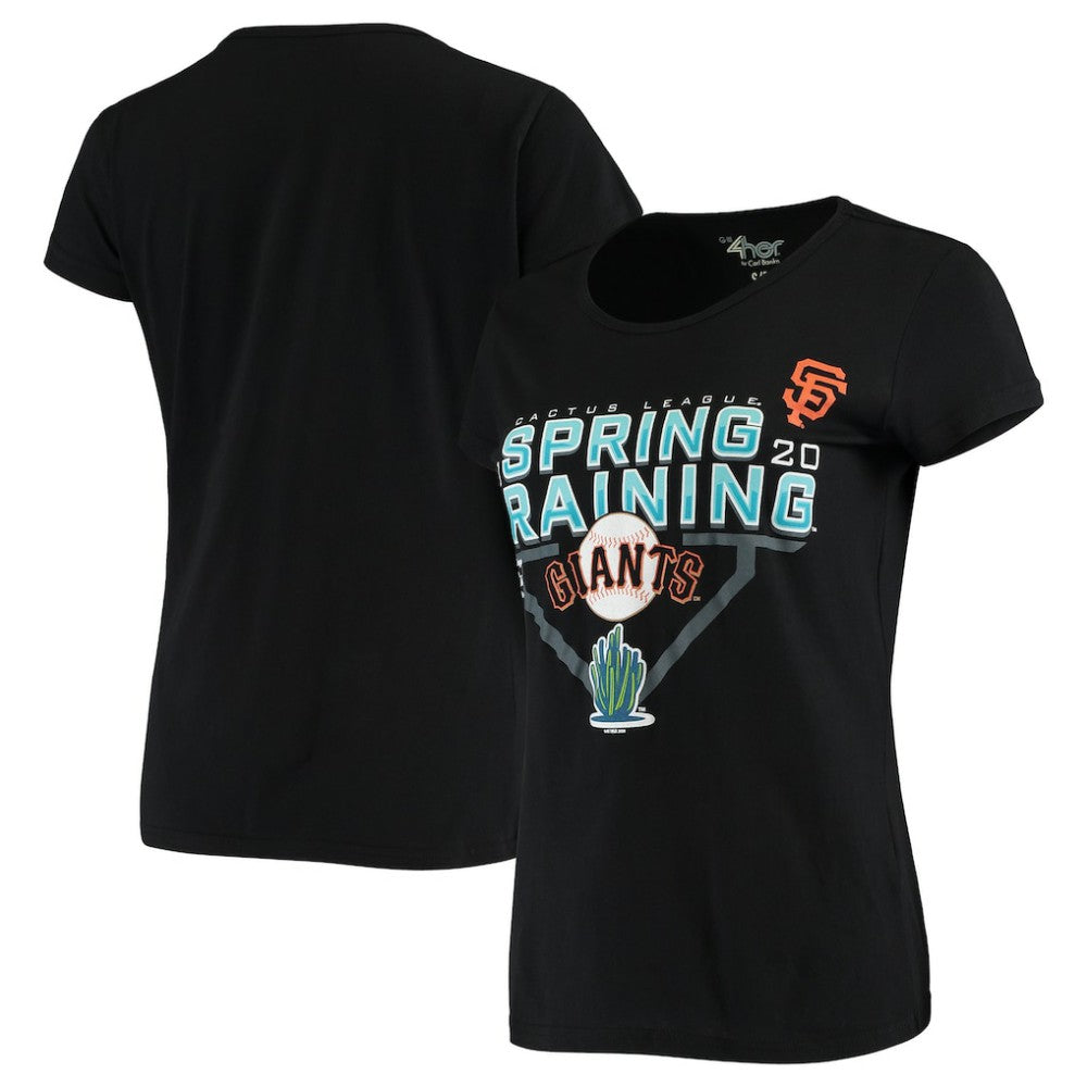 San Francisco Giants G-III Sports by Carl Banks Women's 2020 Spring Training Endzone T-Shirt - MLB T-shirts