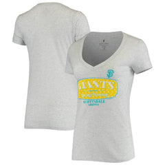 San Francisco Giants Soft as a Grape Women's Spring Training Tropical Banner T-Shirt - MLB T-shirts