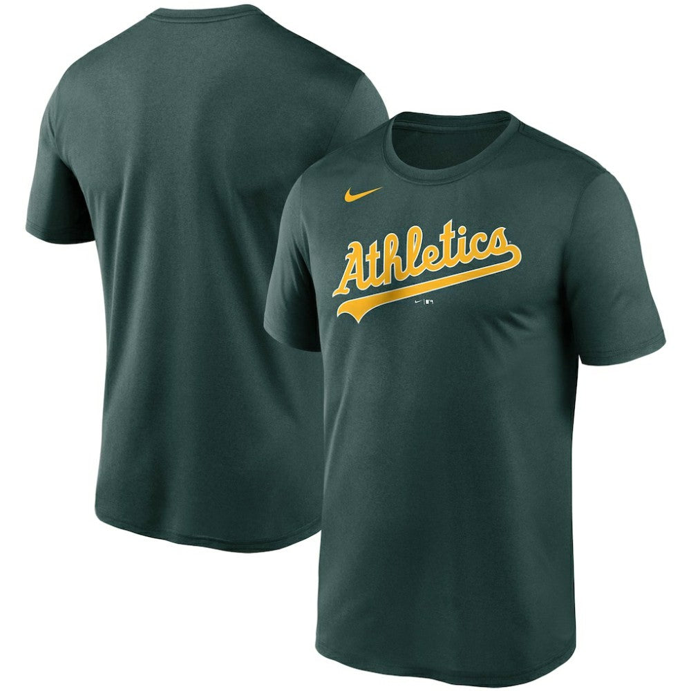 Athletics Nike Wordmark Legend Performance T-Shirt - MLB T-shirts