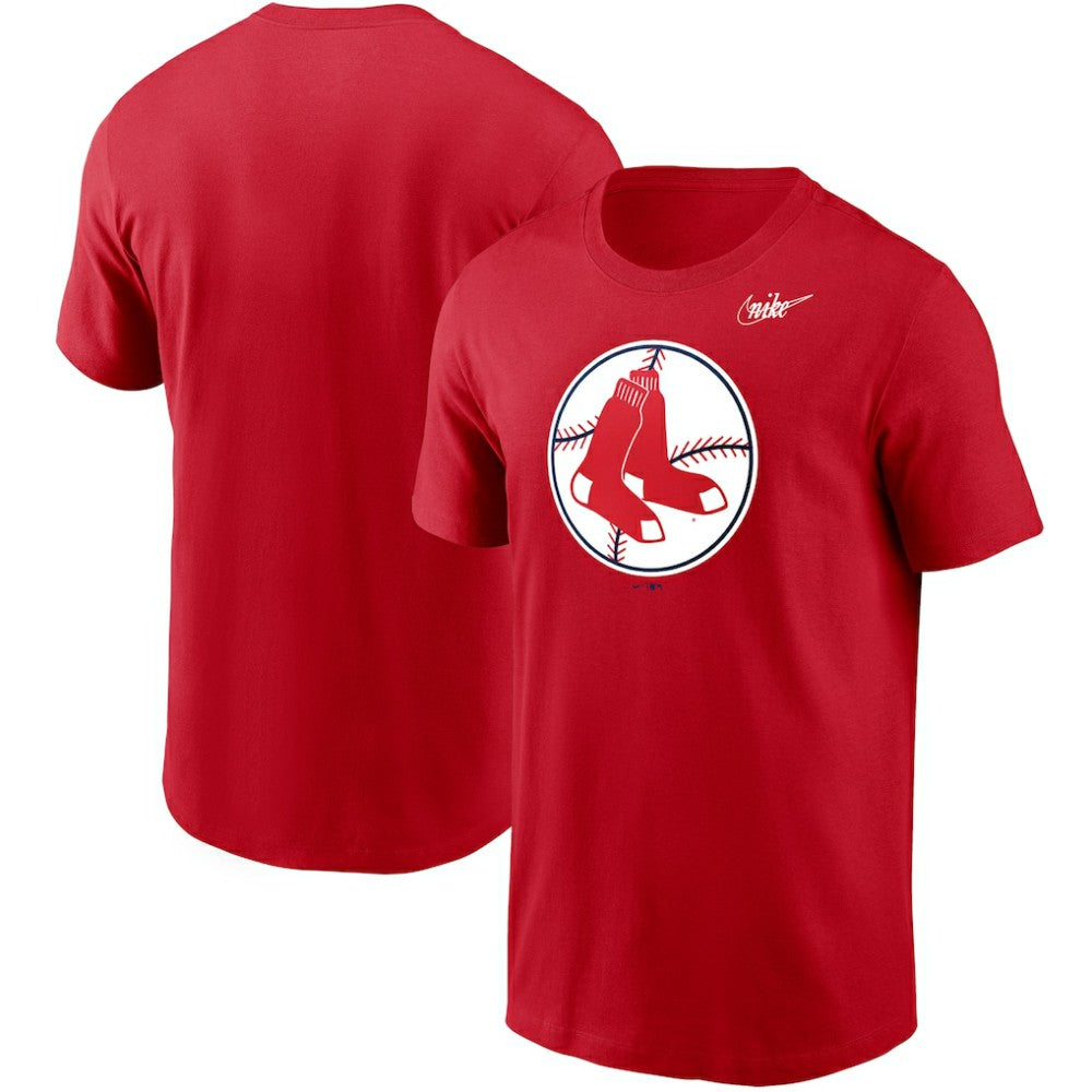 Boston Red Sox Nike Cooperstown Collection Logo T-Shirt - MLB T-shirts