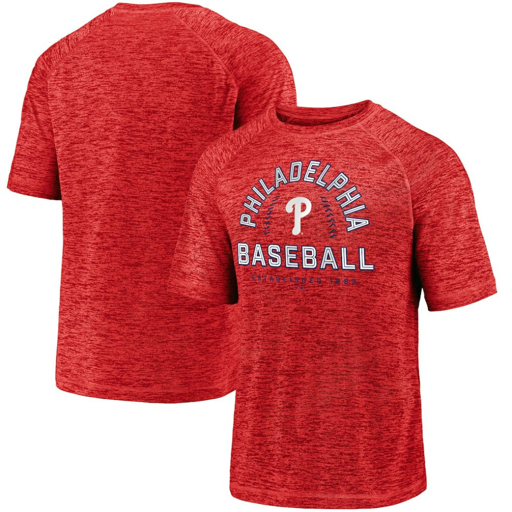 Philadelphia Phillies Fanatics Line Up Primary Threat Striated T-Shirt - MLB T-shirts