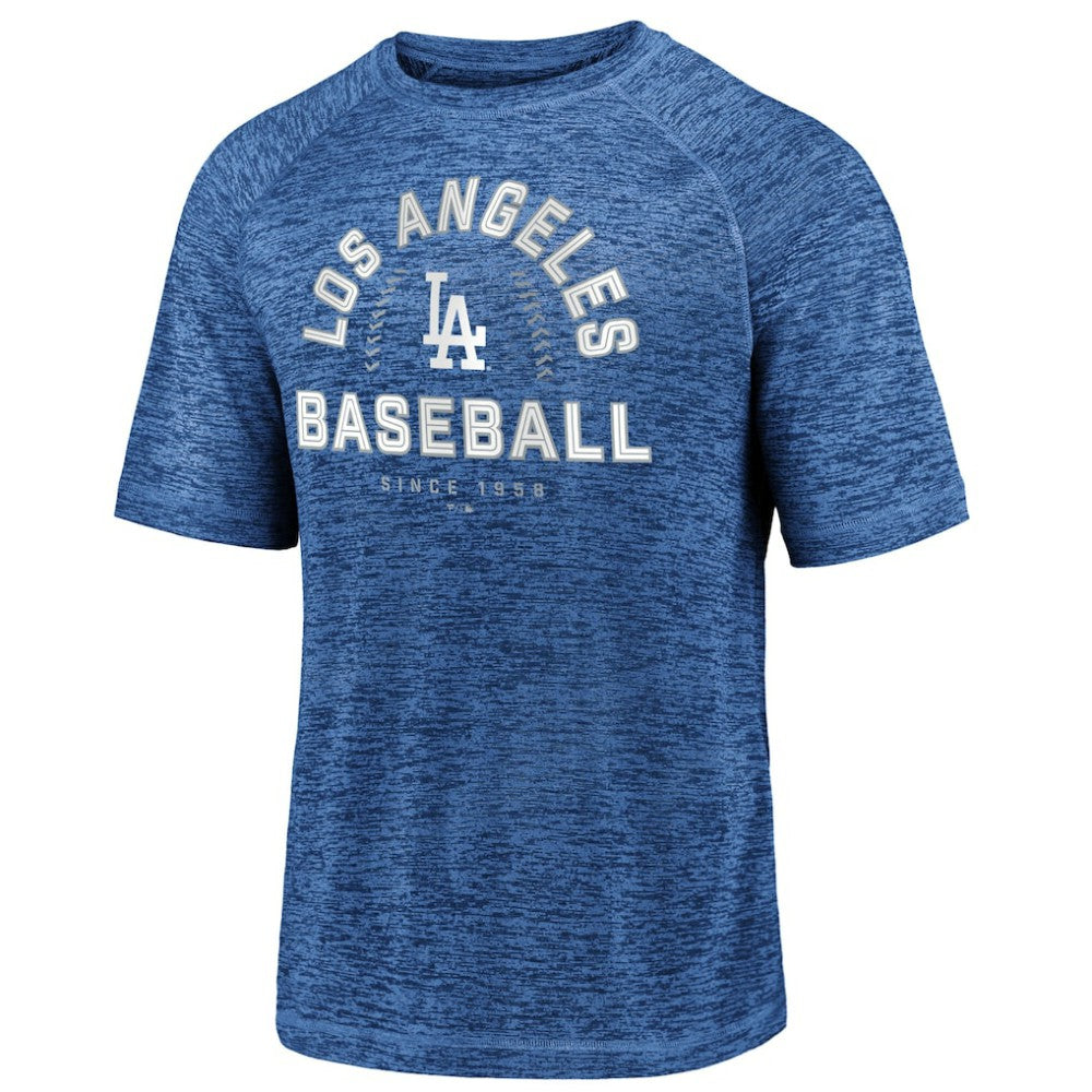 Los Angeles Dodgers Fanatics Line Up Primary Threat Striated T-Shirt - MLB T-shirts