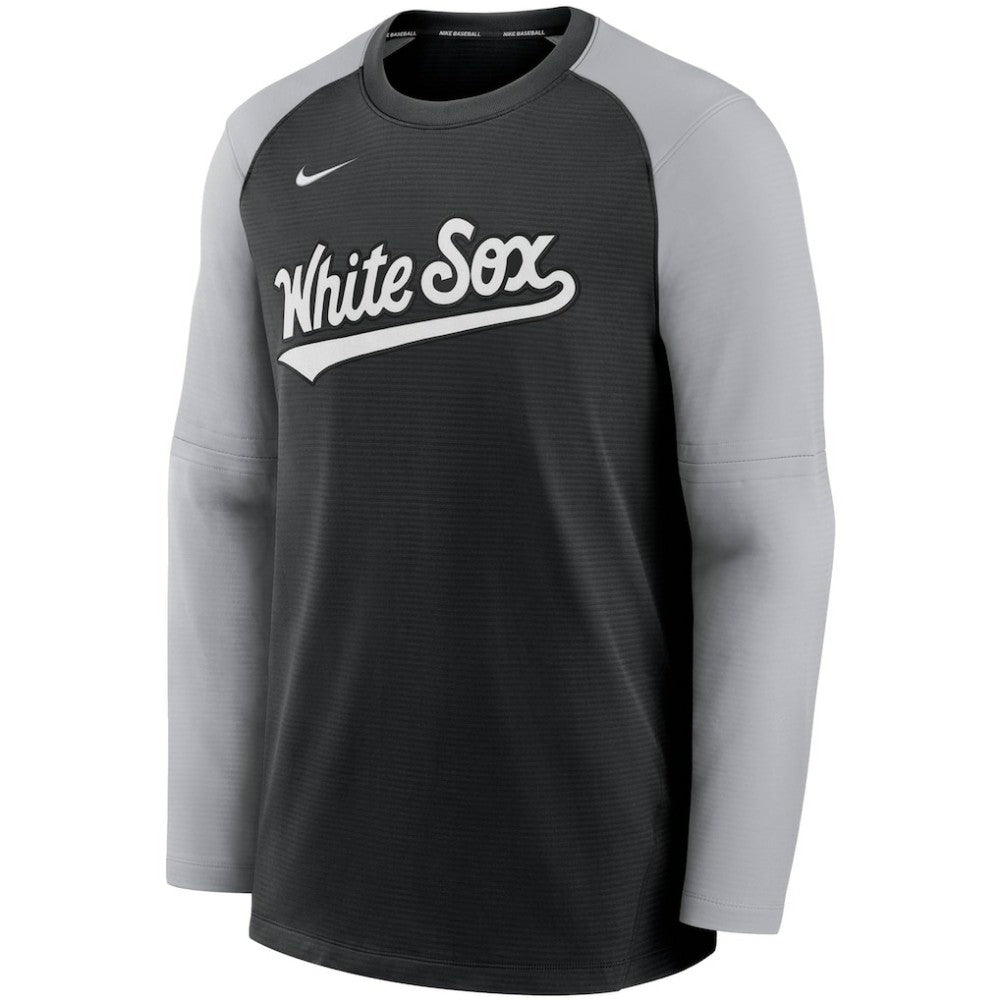 Chicago White Sox Nike Authentic Collection Pregame Performance Raglan Pullover Sweatshirt - MLB Pullover