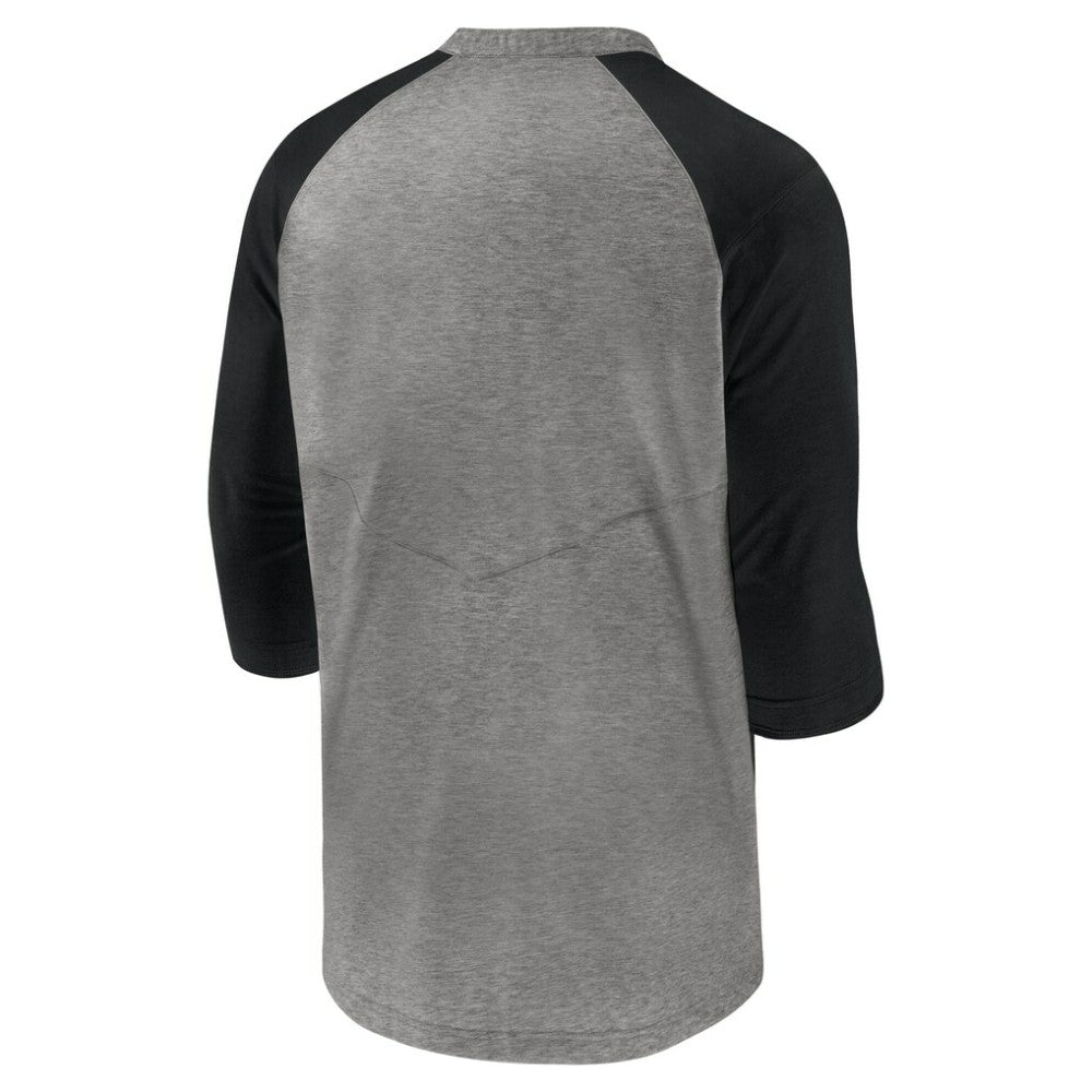 Tampa Bay Rays Nike Authentic Collection Flux Henley Raglan 3/4-Sleeve T-Shirt - MLB T-shirts
