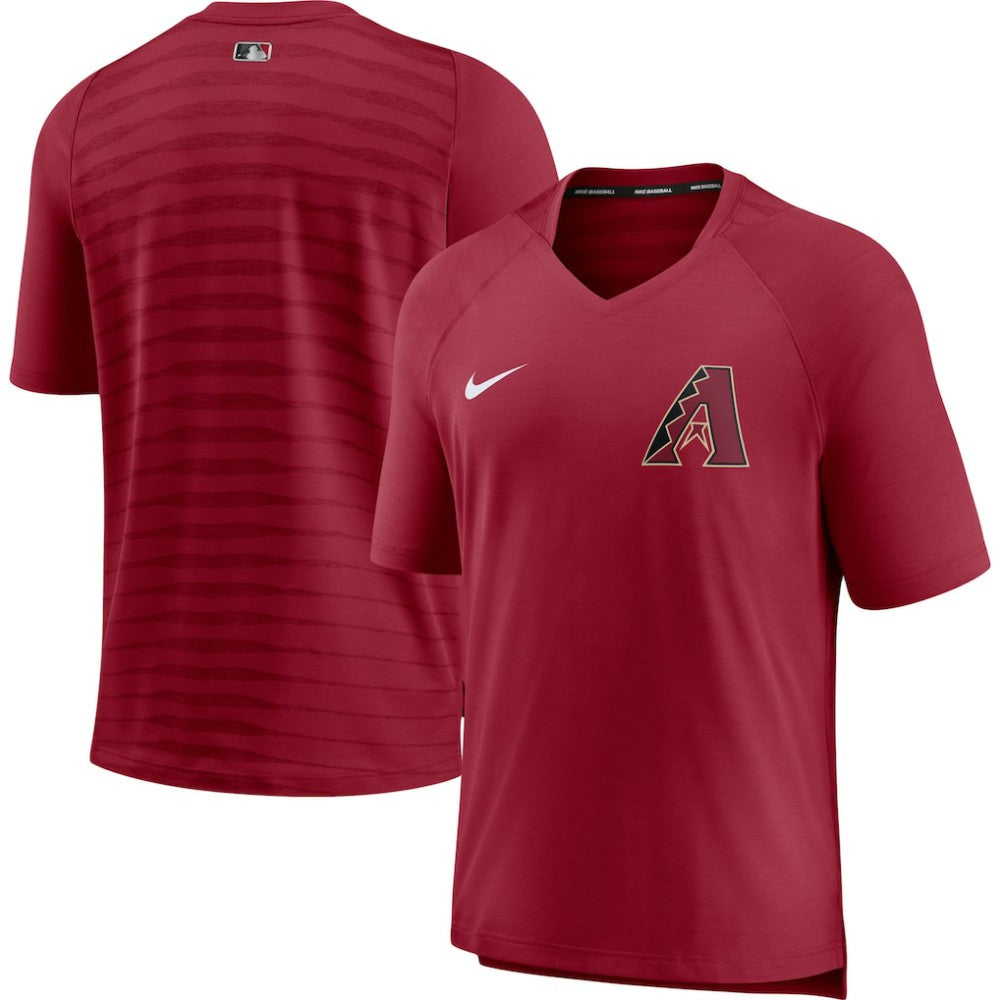 Arizona Diamondbacks Nike Authentic Collection Pregame Performance V-Neck T-Shirt - MLB T-shirts