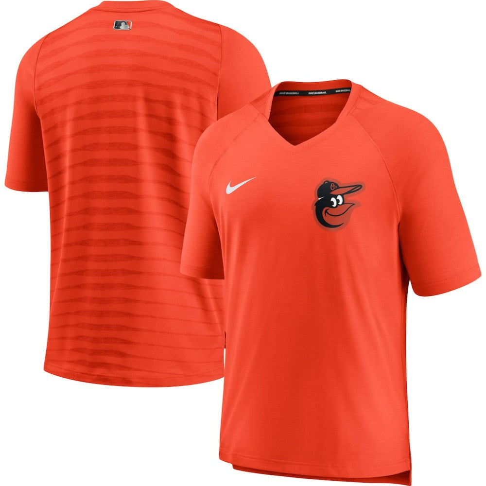 Baltimore Orioles Nike Authentic Collection Pregame Performance V-Neck T-Shirt - MLB T-shirts