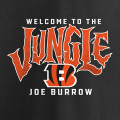 Cincinnati Bengals Joe Burrow  Women's Jungle Joe V-Neck T-Shirt | NFL On sale