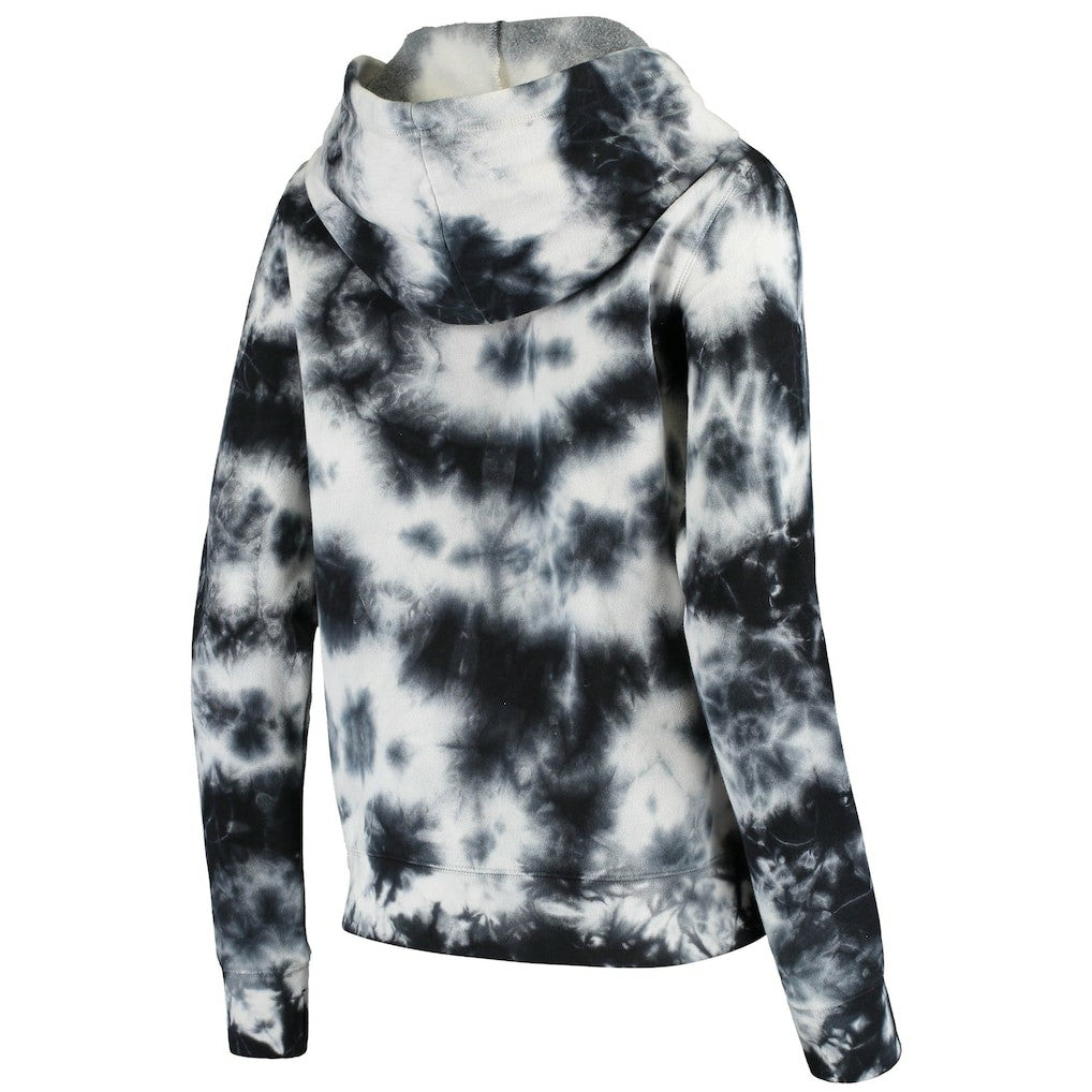Las Vegas Raiders Women's Tie Dye Fleece Full-Zip Hoodie | NFL Outlet