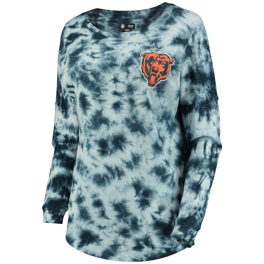 Chicago Bears Women's Tie-Dye Long Sleeve T-Shirt | NFL Discount