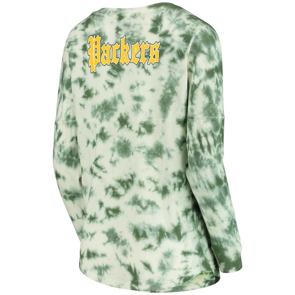 Green Bay Packers Women's Tie-Dye Long Sleeve T-Shirt | NFL Online