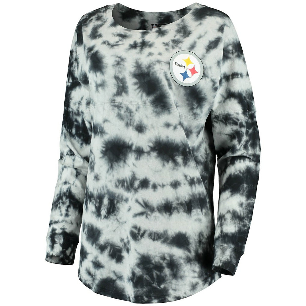 Pittsburgh Steelers Women's Tie-Dye Long Sleeve T-Shirt | NFL Outlet