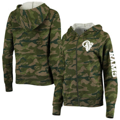 Los Angeles Rams Women's Raglan Full-Zip Hoodie | NFL US