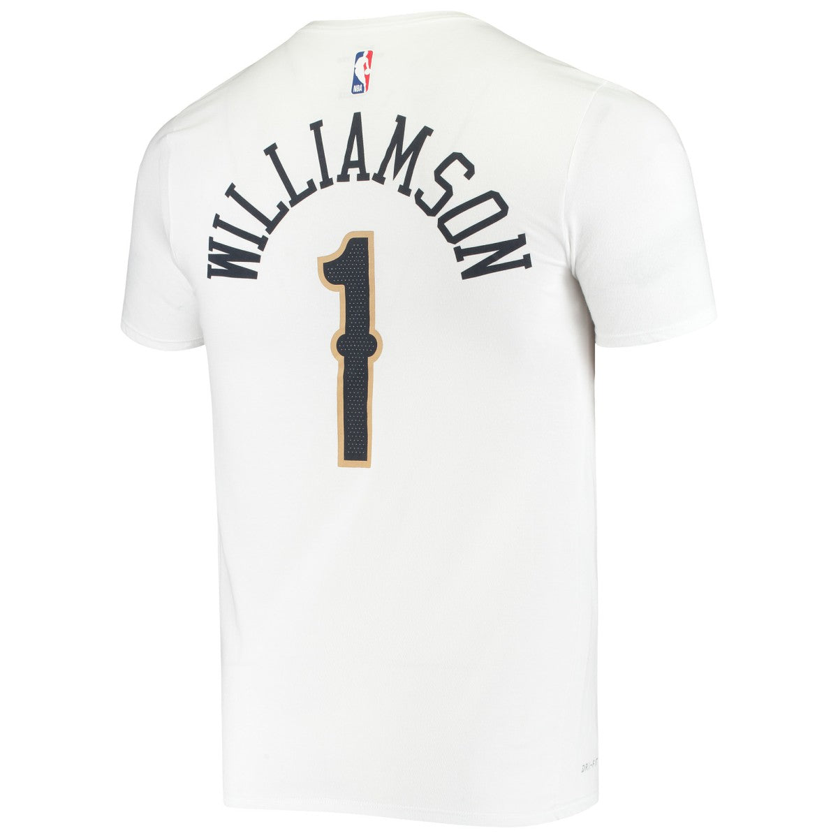 White Zion Williamson New Orleans Pelicans Name & Number Performance T-Shirt | NBA
