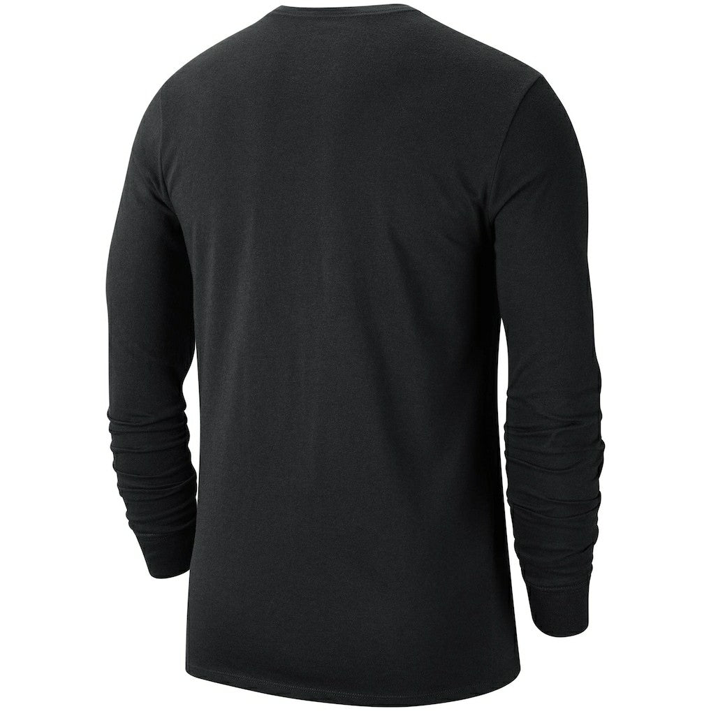Black Philadelphia 76ers Courtside Chrome Long Sleeve T-Shirt | NBA