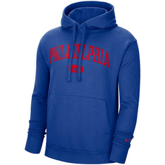 Royal Philadelphia 76ers Heritage Essential Pullover Hoodie | NBA