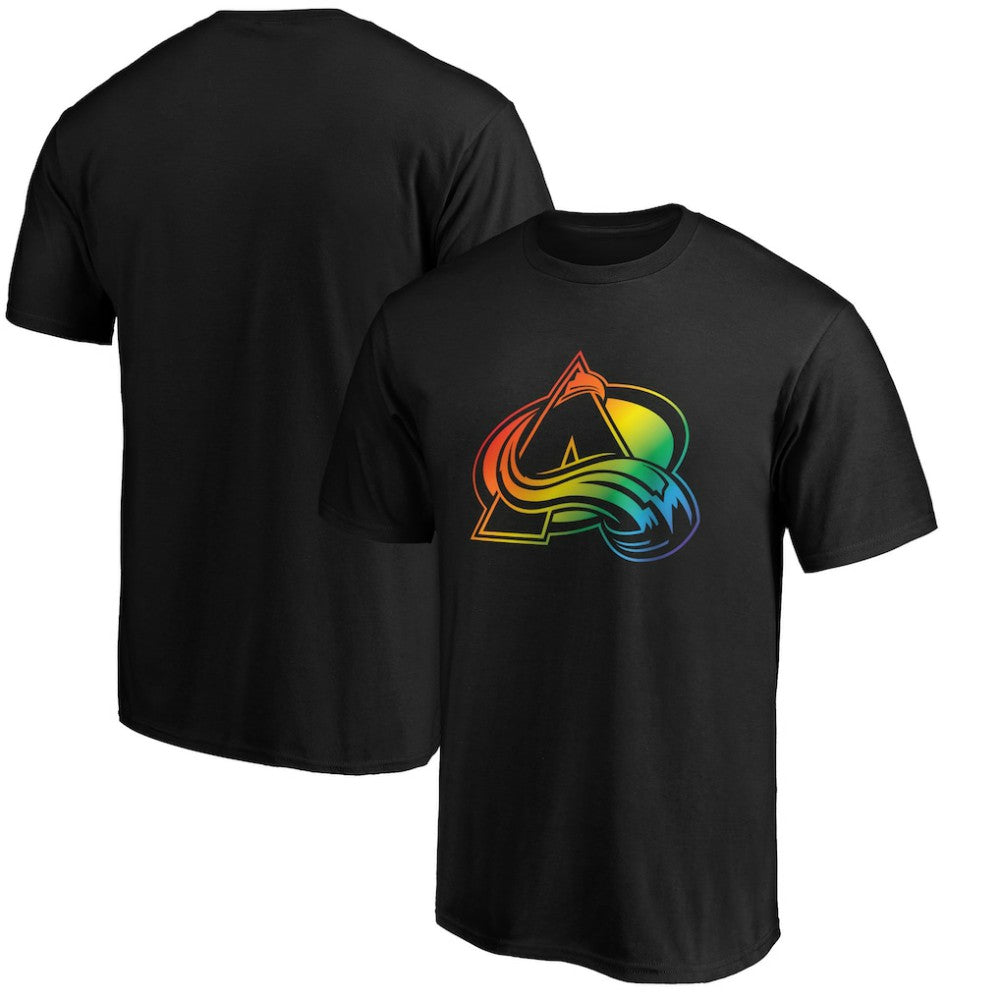 Colorado Avalanche Team Pride Logo T-Shirt -  NHL T-shirts