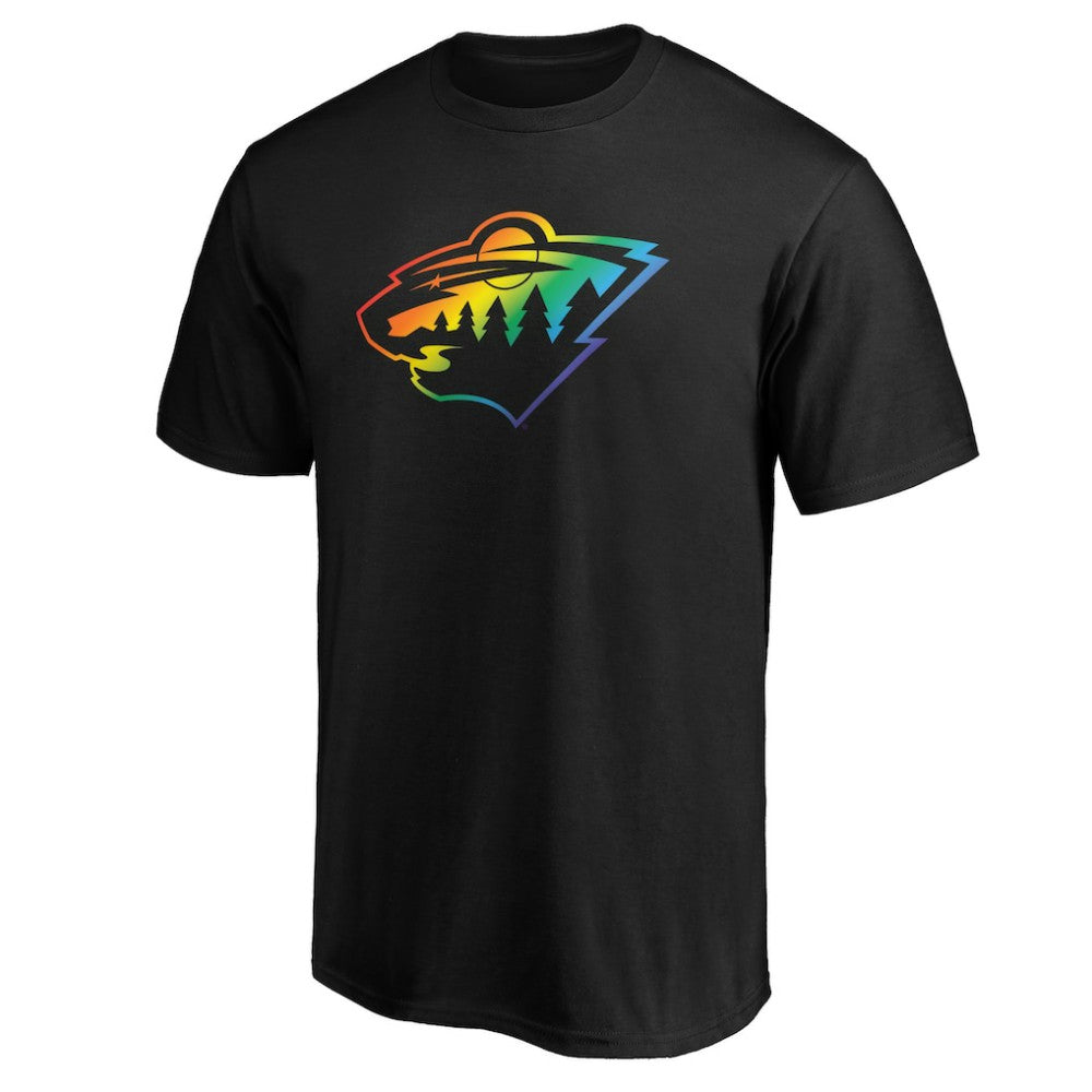 Minnesota Wild Team Pride Logo T-Shirt -  NHL T-shirts