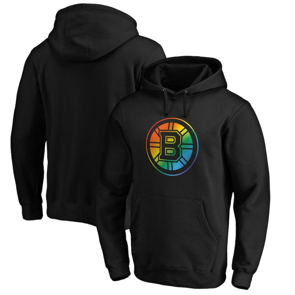 Boston Bruins Team Pride Logo Pullover Hoodie -  NHL Hoodies