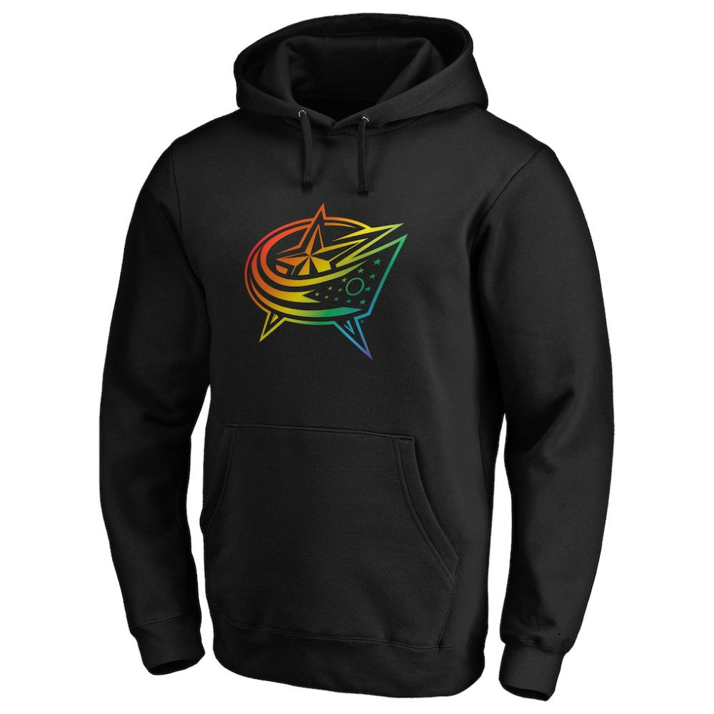 Columbus Blue Jackets Team Pride Logo Pullover Hoodie -  NHL Hoodies