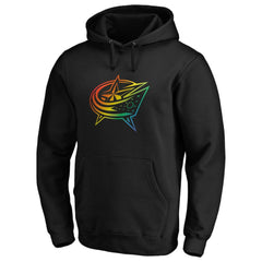 Columbus Blue Jackets Team Pride Logo Pullover Hoodie -  NHL Hoodies