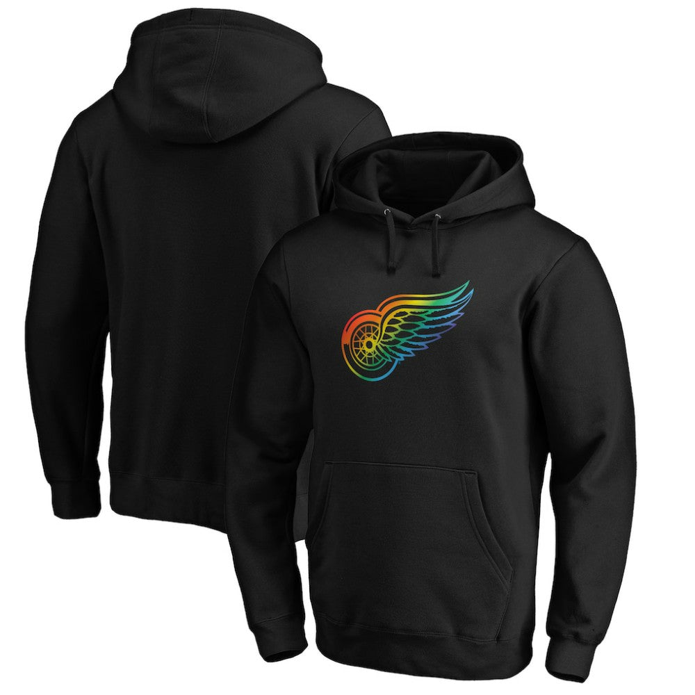 Detroit Red Wings Team Pride Logo Pullover Hoodie -  NHL Hoodies