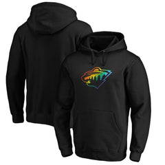 Minnesota Wild Team Pride Logo Pullover Hoodie -  NHL Hoodies