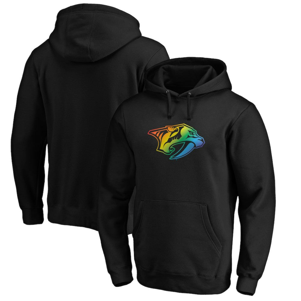 Nashville Predators Team Pride Logo Pullover Hoodie -  NHL Hoodies