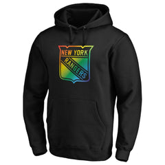 New York Rangers Team Pride Logo Pullover Hoodie -  NHL Hoodies