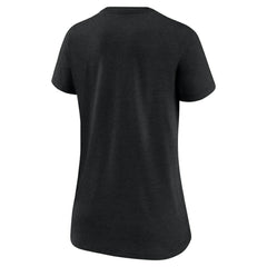 Miami Marlins Nike Women's Authentic Collection Tri-Blend V-Neck T-Shirt - MLB T-shirts