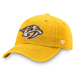 Nashville Predators Fanatics Core Primary Logo Adjustable Hat -  NHL Hats