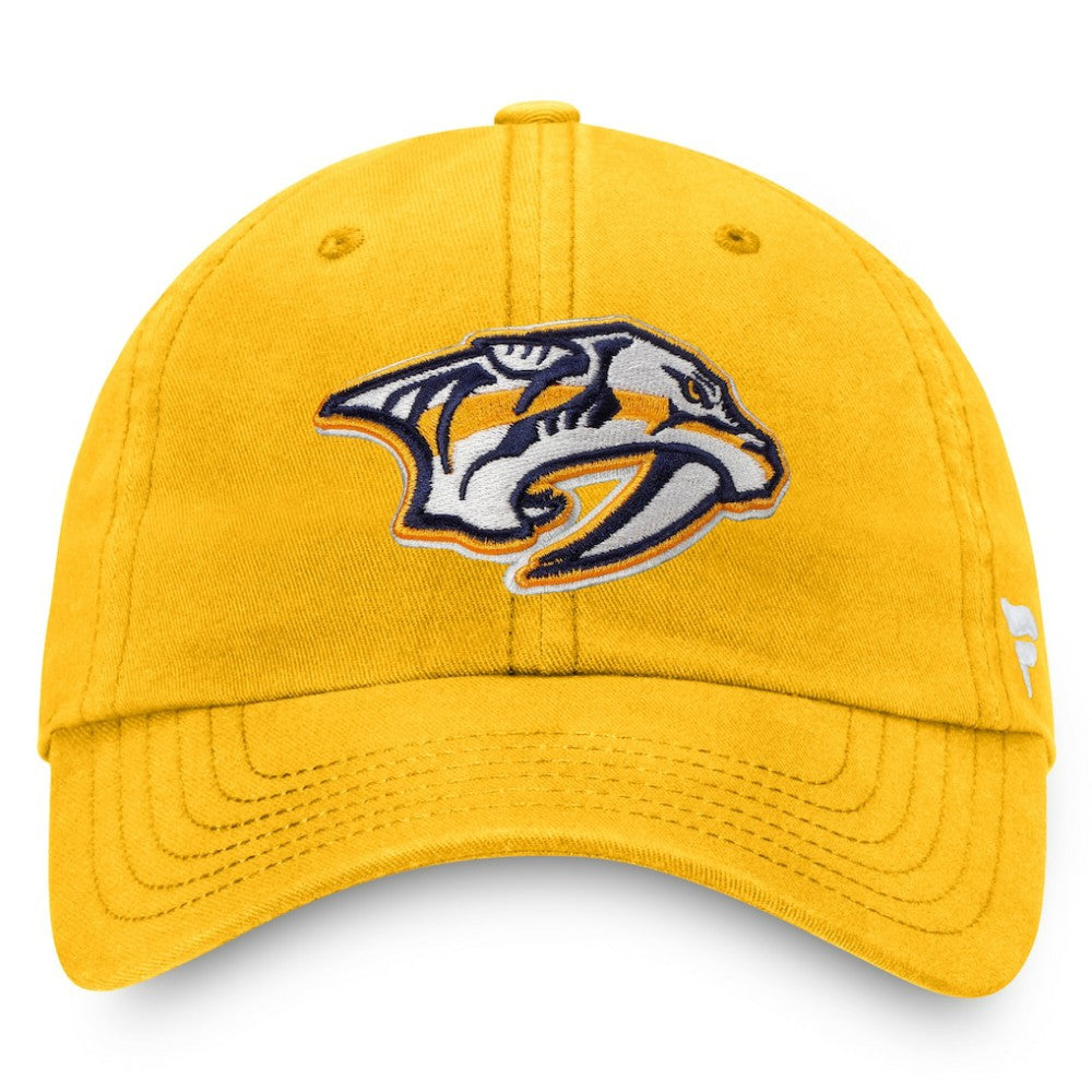 Nashville Predators Fanatics Core Primary Logo Adjustable Hat -  NHL Hats