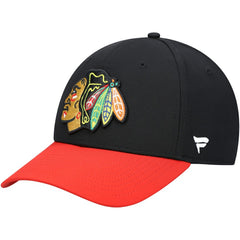 Chicago Blackhawks Fanatics Core Primary Logo Flex Hat -  NHL Hats