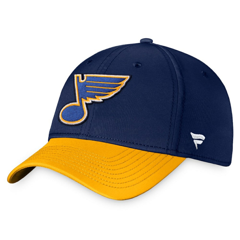 St. Louis Blues Fanatics Core Primary Logo Flex Hat -  NHL Hats