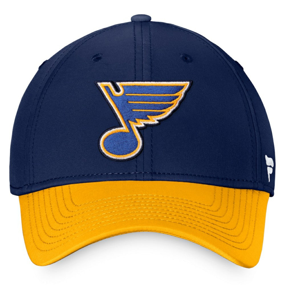 St. Louis Blues Fanatics Core Primary Logo Flex Hat -  NHL Hats