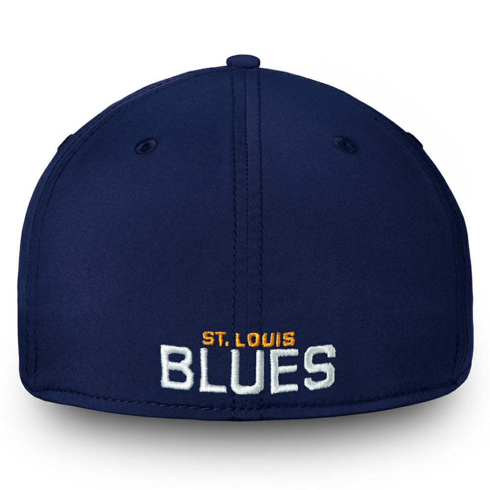 St. Louis Blues Fanatics Core Primary Logo Flex Hat -  NHL Hats