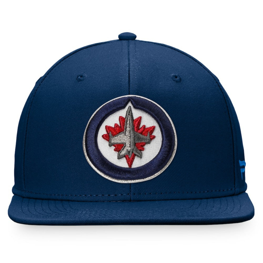 Winnipeg Jets Fanatics Core Primary Logo Fitted Hat -  NHL Hats