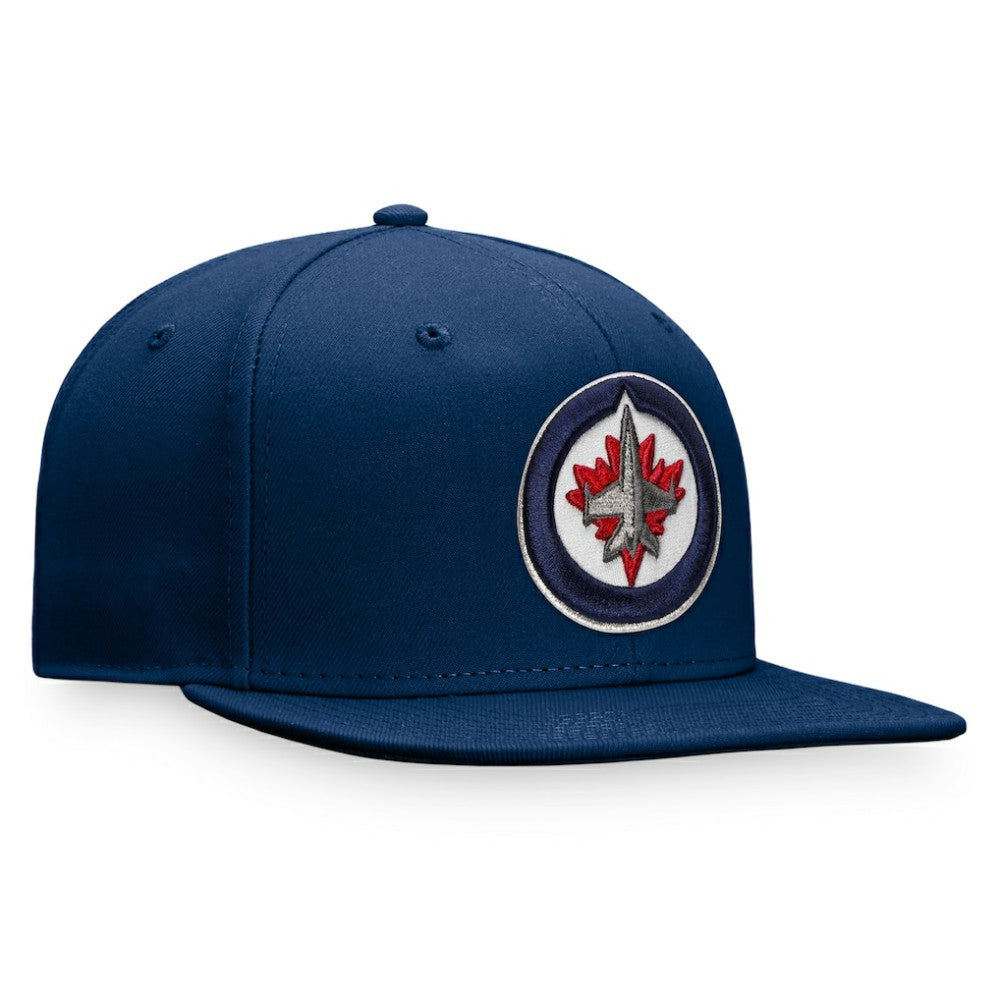 Winnipeg Jets Fanatics Core Primary Logo Fitted Hat -  NHL Hats