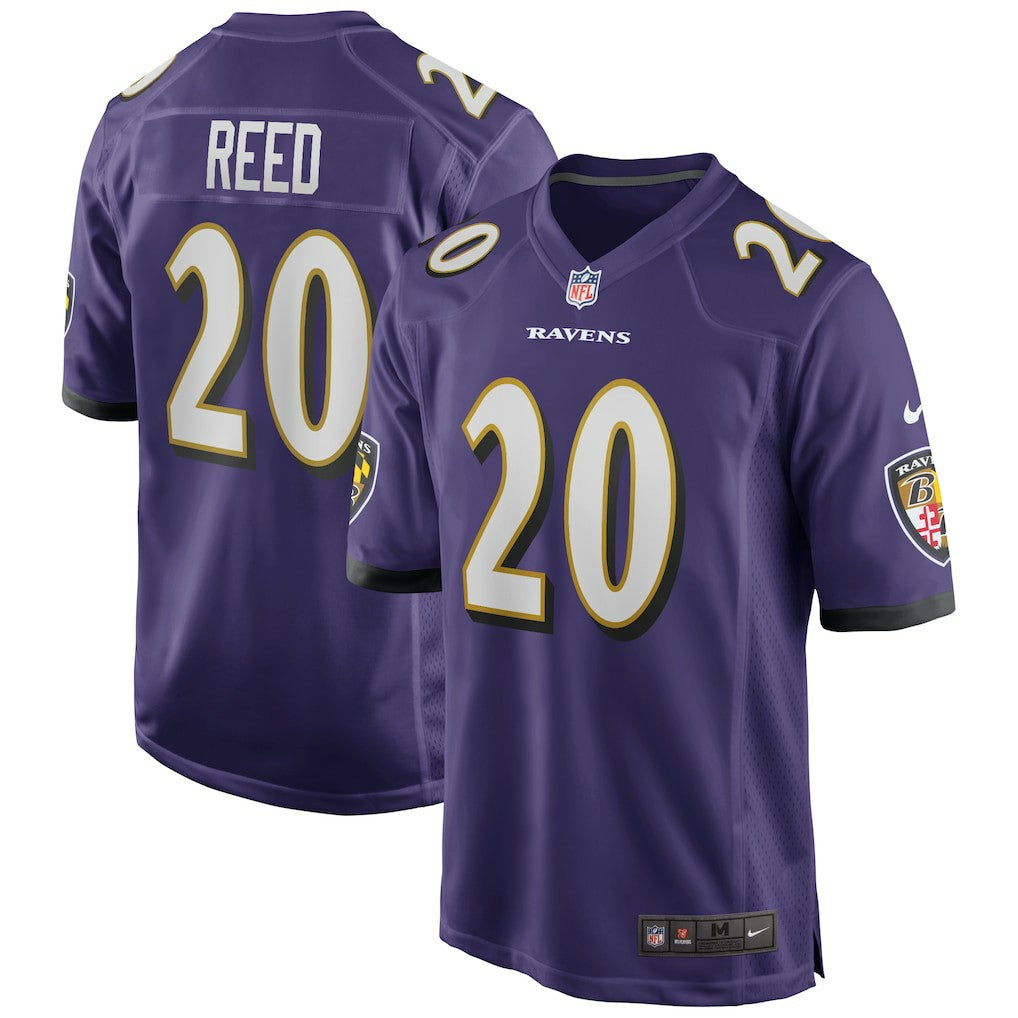 Baltimore Ravens Ed Reed  Game Retired Player Jersey | NFL Discount