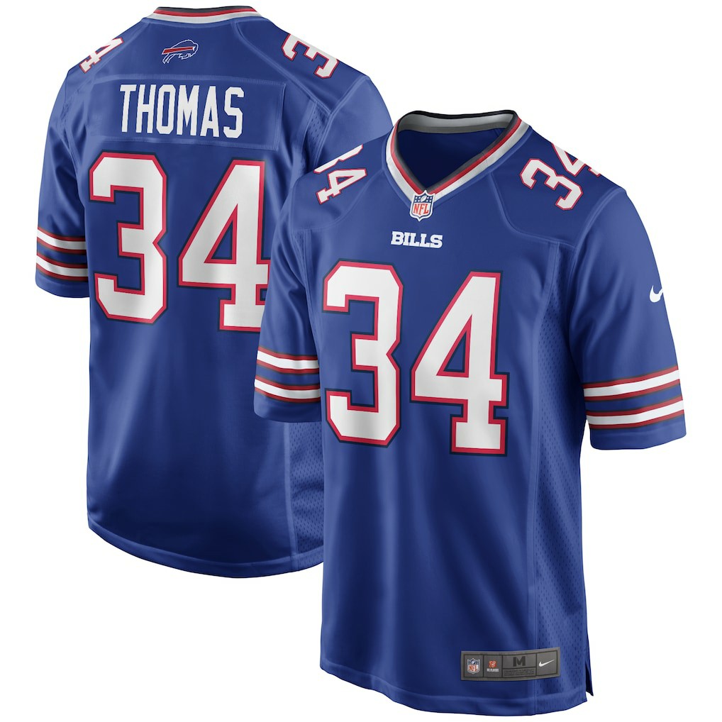 Buffalo Bills Thurman Thomas  Game Retired Player Jersey | NFL US