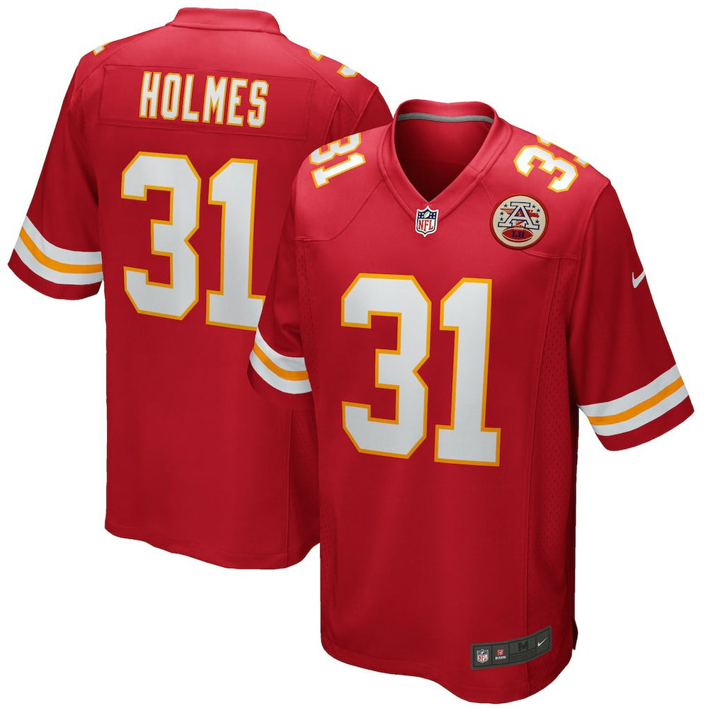Kansas City Chiefs Priest Holmes  Game Retired Player Jersey | NFL On sale