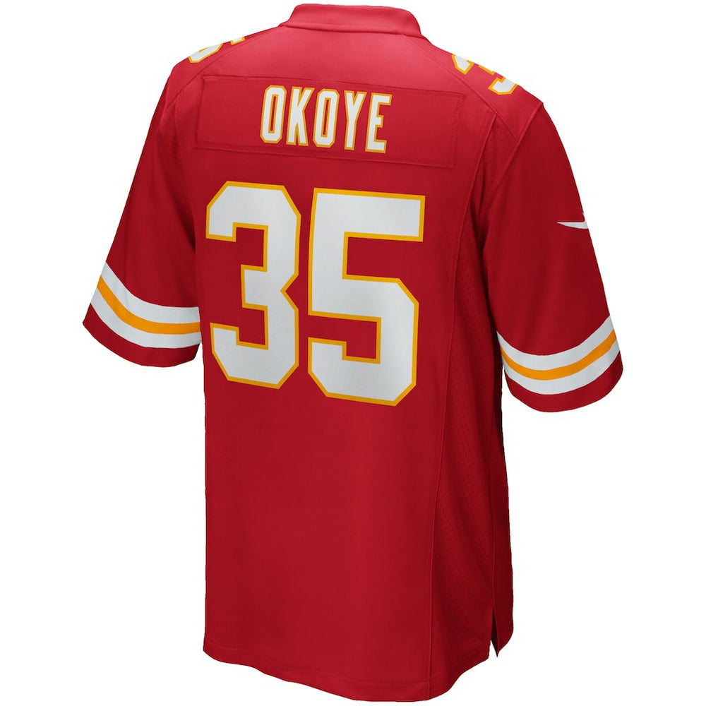 Kansas City Chiefs Christian Okoye  Game Retired Player Jersey | NFL Discount
