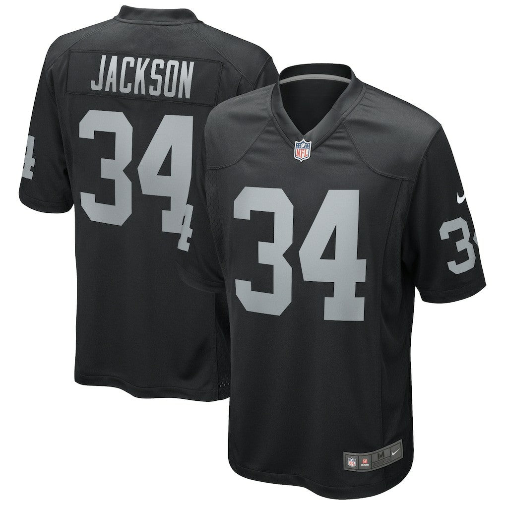 Las Vegas Raiders Bo Jackson  Game Retired Player Jersey | NFL US