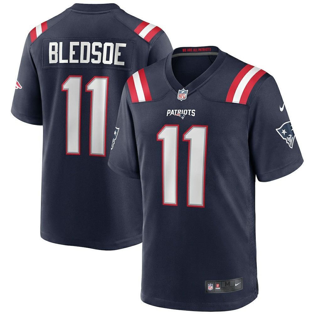 New England Patriots Drew Bledsoe  Game Retired Player Jersey | NFL New