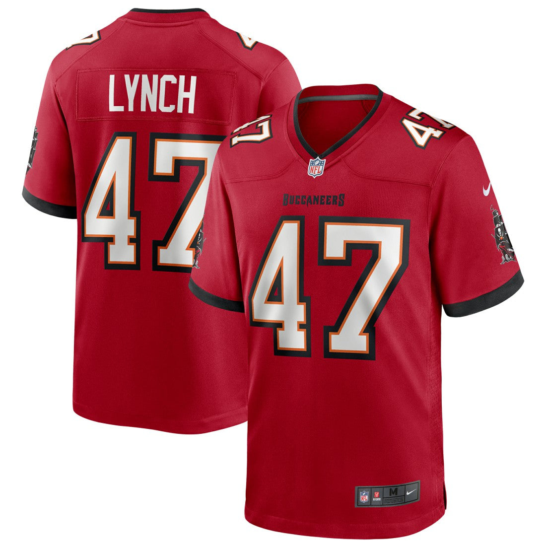 Tampa Bay Buccaneers John Lynch  Game Retired Player Jersey | NFL Outlet