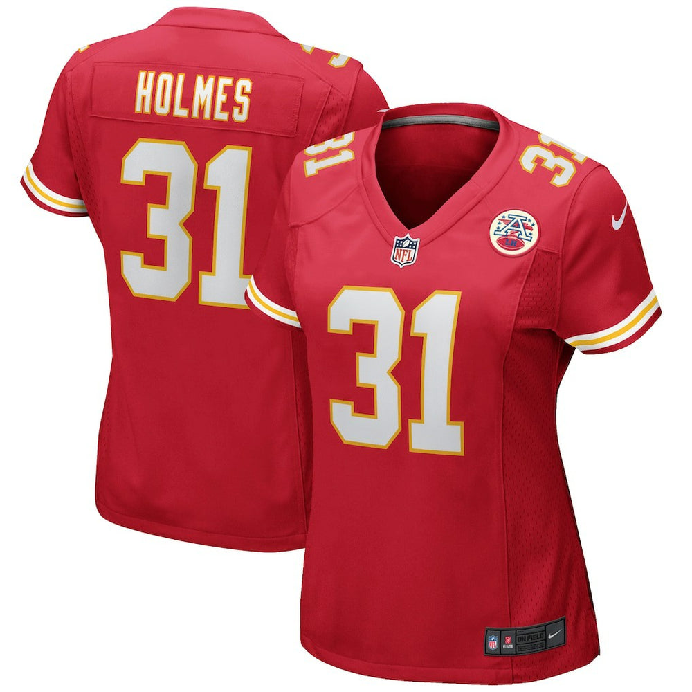 Kansas City Chiefs Priest Holmes  Women's Game Retired Player Jersey | NFL Near me