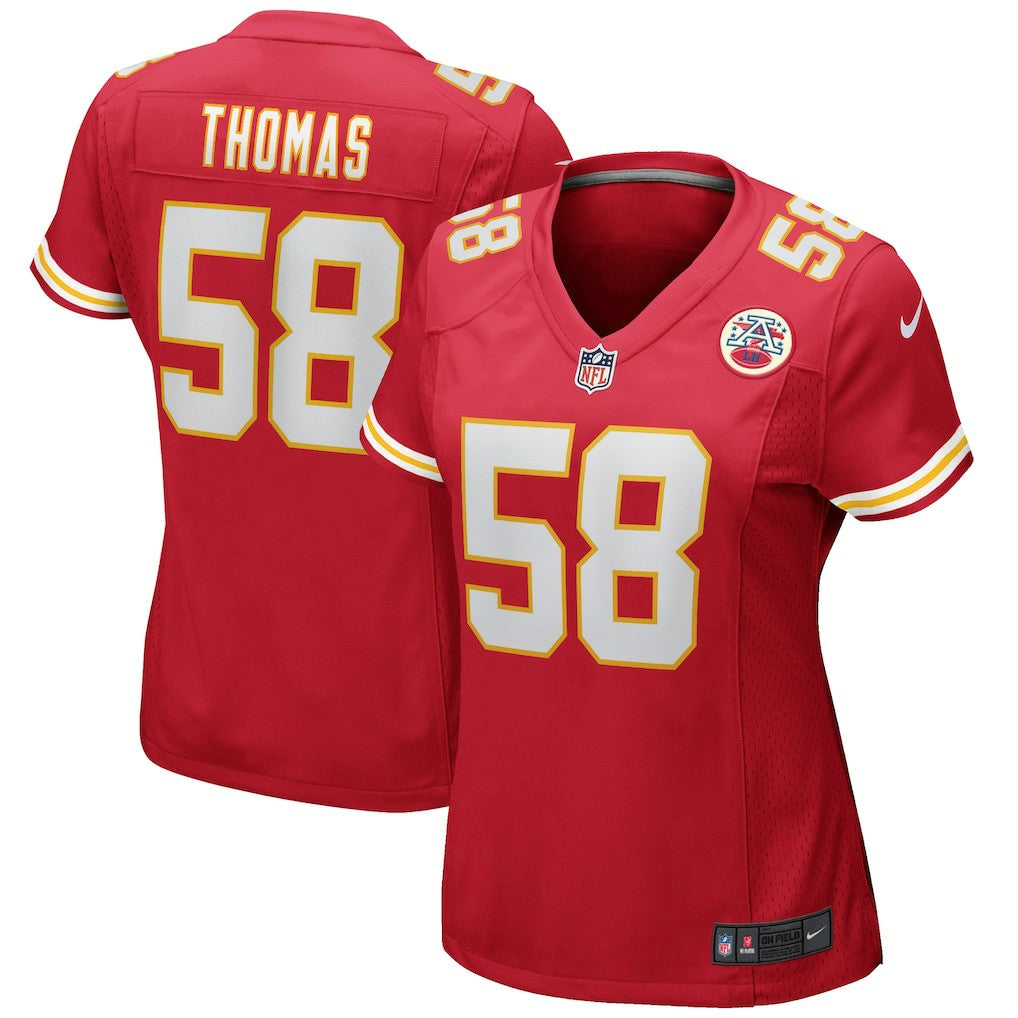 Kansas City Chiefs Derrick Thomas  Women's Game Retired Player Jersey | NFL New