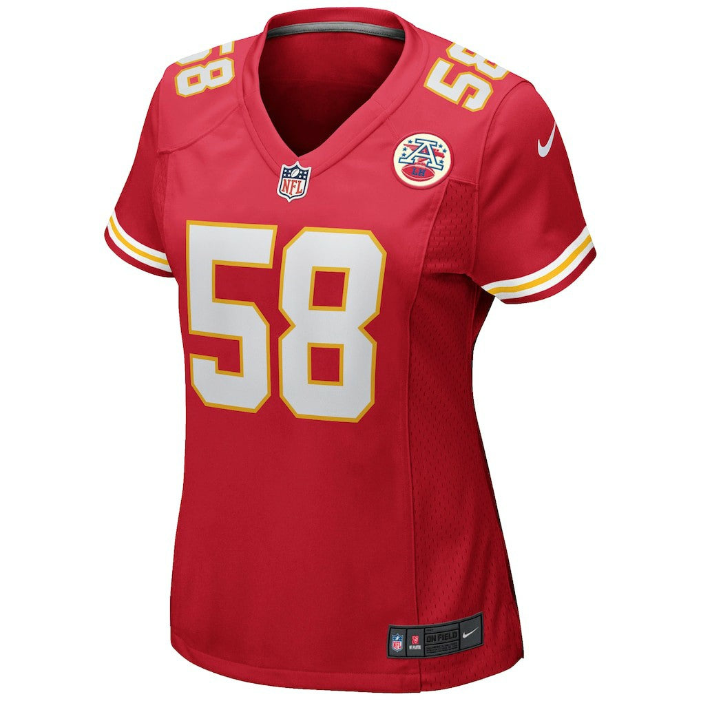 Kansas City Chiefs Derrick Thomas  Women's Game Retired Player Jersey | NFL New